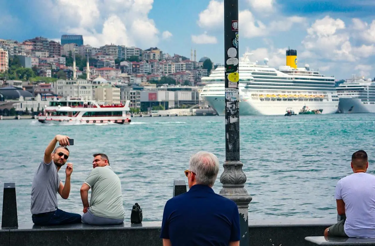 Tourists in Turkey